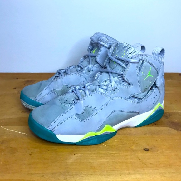 Nike Air Jordan True Flight Grey Volt 